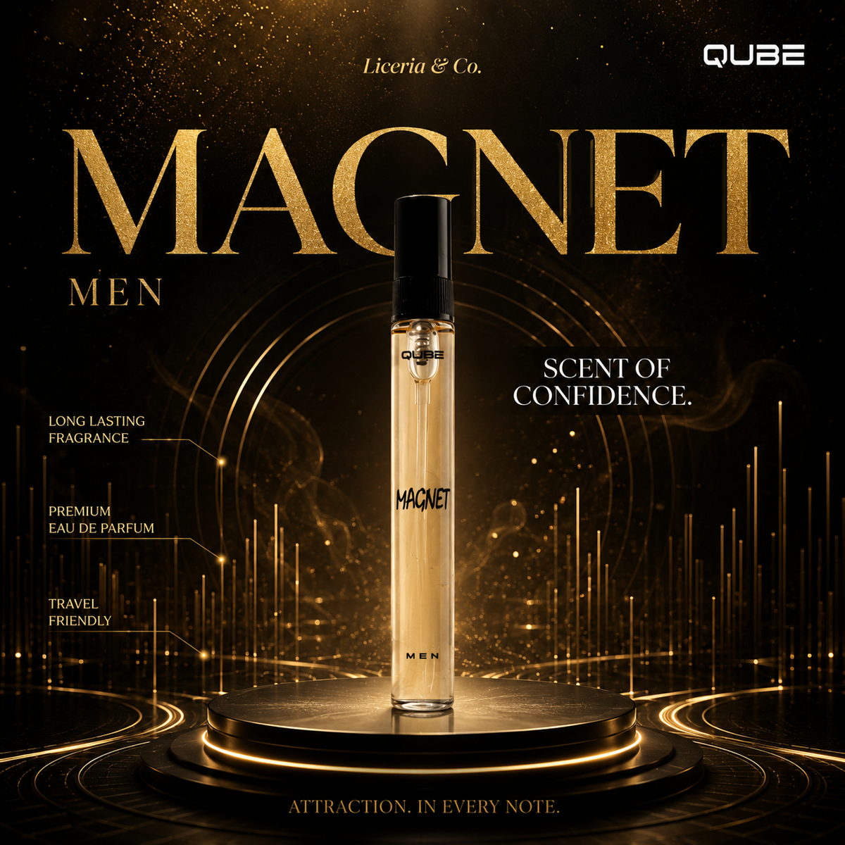 QUBE Magnet Men Eau de Parfum